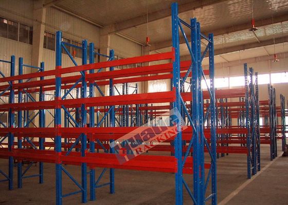 Q235B ράφι παλετών χάλυβα που τοποθετεί σε ράφι το σύστημα βασανισμού αποθηκών εμπορευμάτων 2500kg
