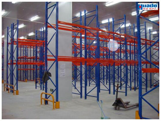 5000kg διευθετήσιμο μετάλλων τοποθετώντας σε ράφι σύστημα βασανισμού παλετών ραφιών Q345 διπλό βαθύ